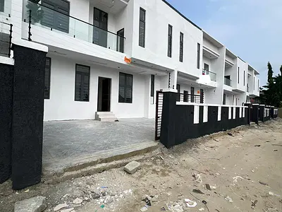 4 Bedroom Terraced Duplex with BQ — Sangotedo, Ajah, Lagos
