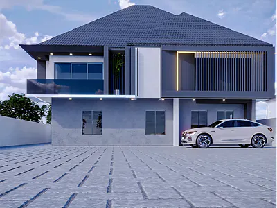 5-Bedroom Fully Detached Duplex (Under Renovation -- 90% Completed) — Lekki, Lagos