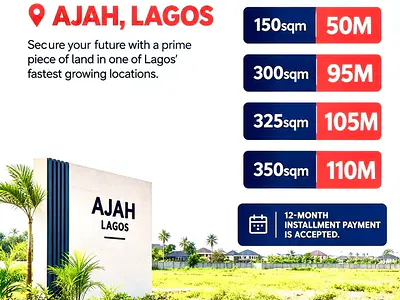 Residential Land — Off Ado Road, Ajah, Lagos