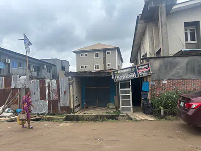 Empty Plot of Land on Ayodele STR Off Int Airport Road Oshodi — Ayodele STR, Off International Airport Road Mafoluku Oshodi, Mafoluku, Oshodi, Lagos