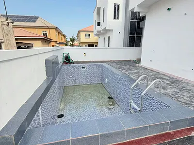 4 Bedroom Detached Duplex with Swimming Pool — Crown Estate, Sangotedo, Ajah, Lagos