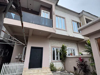 Spacious Self Compound 4 Bedroom Semi-Detached Duplex with BQ — Lekki, Lagos