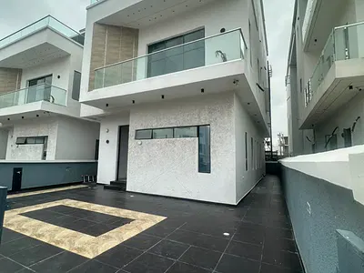 5 Bedroom Detached Duplex with Room BQ Plus Roof Top Terrace — Osapa London, Osapa, Lekki, Lagos