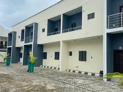 Sharp Lovely Newly Built 4 Bedroom Terrace Duplex with BQ — Sangotedo Eti-Osa Lagos, Sangotedo, Ajah, Lagos