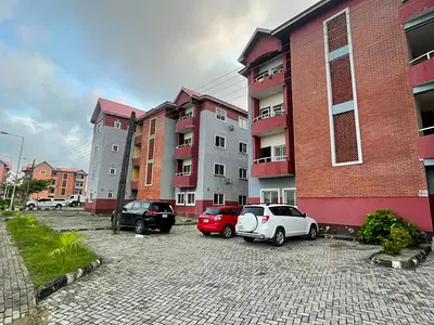 Sharp Lovely 3 Bedroom Apartment — Monastery Road, Housing Estate Sangotedo, Sangotedo, Ajah, Lagos