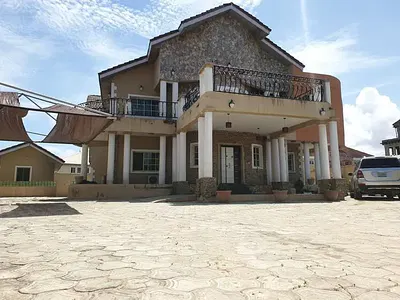 7 Bedroom Detached Duplex with 2 BQ — Off Coastal Road Okunajah Ajah, Ajah, Lagos
