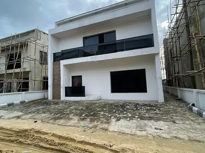 Lovely Finished Jumbo Size 3 Bedroom Detached Duplex with BQ — Ajah, Lagos