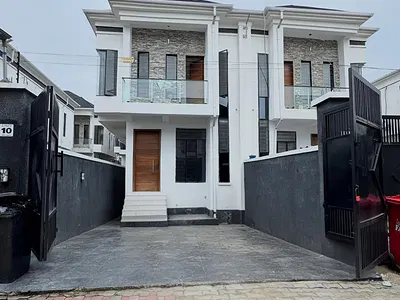 Luxurious 4-Bedrooms Semi-Detached Duplex with Self Compound — Ikota, Lekki, Lagos