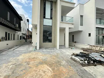Beautiful 4 Bedroom Detached Duplex with Gym and BQ — Osapa, Lekki, Lagos
