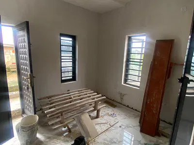 Self Contain with Pop Ceiling — Ikeja, Lagos