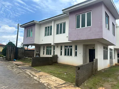 3 Bedroom Carcass Semi Detached Duplex — Opic Estate New Makun City, KM 46, Ogun