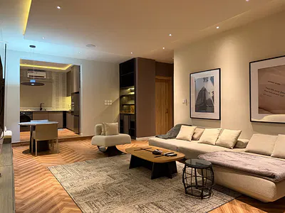 Newly Built 2 Bedroom Apartment with PS5, Swimming Pool — Lekki, Lagos