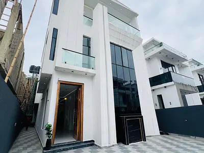 6 Bedroom Fully Detached with BQ, Study, Cinema, Lounge and Swimming — Ikota, Lekki, Lagos