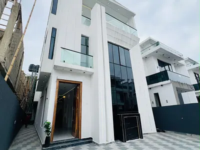 6 Bedroom Detached Duplex with BQ — Within a Highly Secure and Fully Residential Estate in Chevron, Lekki, Lagos