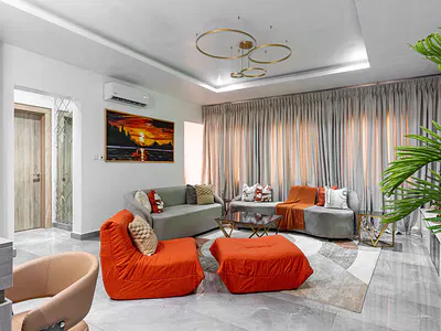 1 Bedroom Apartment with City View — Admiralty Way, Lekki Phase 1, Lekki, Lagos