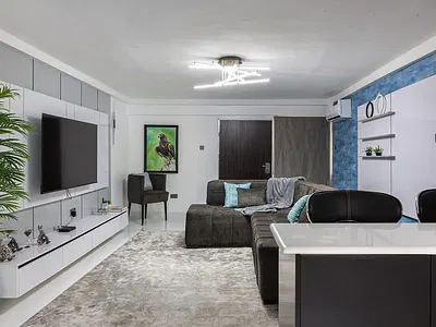 Exquisite 2 Bedroom Fully Furnished Apartment — Wuse 2, Abuja