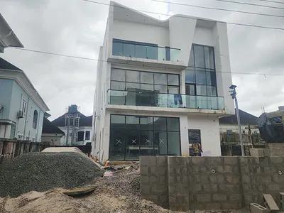 Magnificently Built 5 Bedroom Detached Smart Duplex with a Pool — Off Peter Odili Road, Trans Amadi, Port Harcourt, Rivers