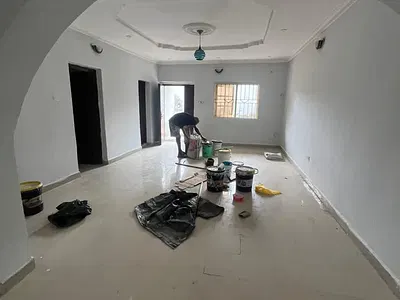 Spacious 3 Bedroom Flat on the Ground Floor — Happy Land Estate by Lagos Business School, Sangotedo Ajah Lagos, Sangotedo, Ajah, Lagos