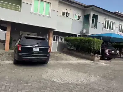 Serviced 3 Bedrooom Terraced Duplex with BQ — New Horizon 1 Estate, by Nike Art Gallery, Ikate, Lekki, Lagos