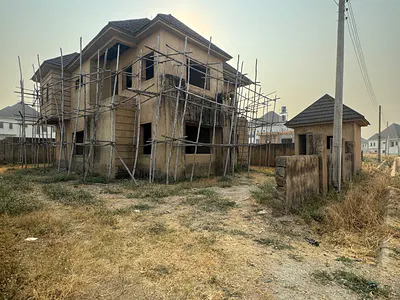 Advance Carcass of 4 Bedroom Detached Duplex with BQ — Kaba, Abuja
