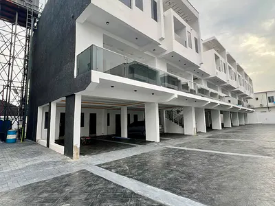 Luxury 3 Bedroom Terrace Maisonette Duplex with 2 Rooms BQ — Orchid, Lekki Phase 2, Lekki, Lagos
