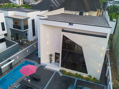 5 Bedroom Furnished Detached Duplex with Pool — Eneka Link Rd, Eliozu, Port Harcourt, Rivers