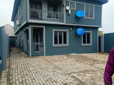 Self Contain with Dual Toilet and Bath — Tesojue, Igbogbo, Ikorodu, Lagos