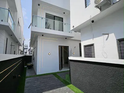 4 Bedrooms Semi-Detached Duplex with BQ — Chevron, Lekki, Lagos