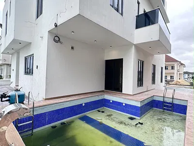 5 Bedroom Detached Duplex with Swimming Pool — Pinnock Beach Estate, Osapa, Lekki, Lagos
