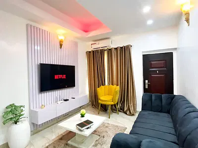 Newly Launched 1 Bedroom Apartment with PS5, Balcony, Gym, Elevator — Lekki Phase 1, Lekki, Lagos