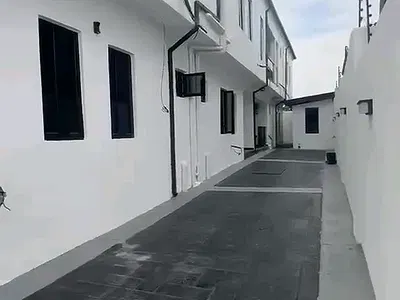 Newly Built N Nicely Finished 4 Units 3 Bedroom Up and Ground Flats — Ifako, Gbagada, Lagos