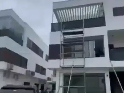 Video Available New Luxury 4 Bedroom with Pool Gym BQ Study Room — Service Estate, Banana Island, Ikoyi, Lagos