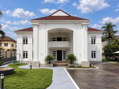 Massive 6 Bedroom Detached Mansion — Apo, Abuja