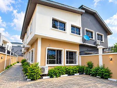 Very Clean 4 Bedroom Semi Detached Duplex with BQ — VGC, Lekki, Lagos