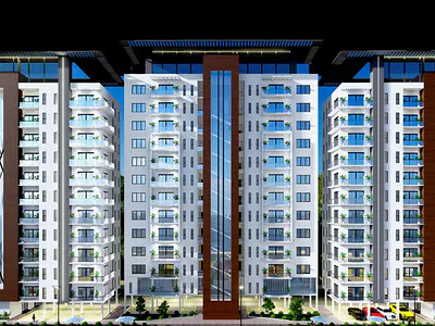 Premium 3 Bedroom Apartment with BQ and Swimming Pool — Victoria Island (VI), Lagos