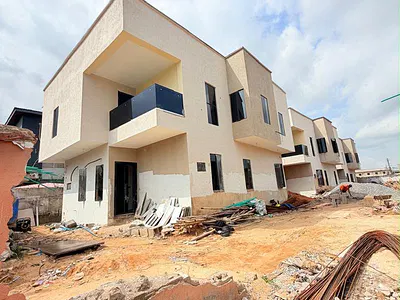 4 Bedroom Detached Duplex with BQ — Adeniyi Jones, Ikeja, Lagos