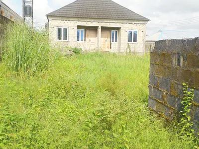 Standard One Plot Fence and Gated Corner Piece Land with Structure — Kajola, Lakowe, Ibeju Lekki, Lagos