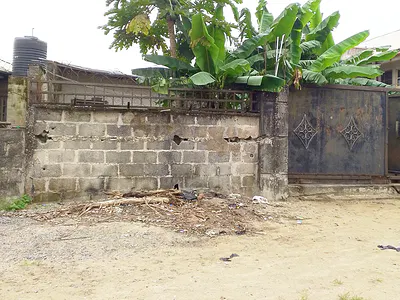Standard Fence and Gated One Plot with Structure — Serene and Secure Estate Kajola Lakowe Lagos, Lakowe, Ibeju Lekki, Lagos