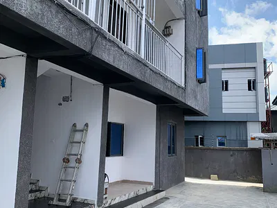 Newly Renovated 2 Bedroom Upstairs with Pop Finishing, Dinning — Ajah, Lagos