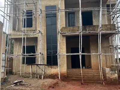 Semi-Finished 4 Bedroom Duplex with BQ — Apo, Abuja