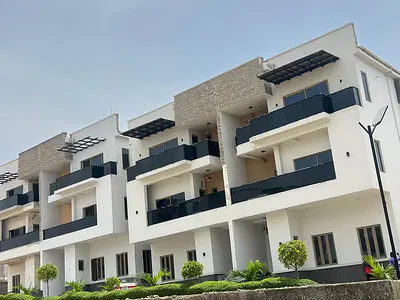 5 Bedroom Semi-Detached Duplex with BQ — Dakibiyu, Citec Estate, Jabi, Abuja