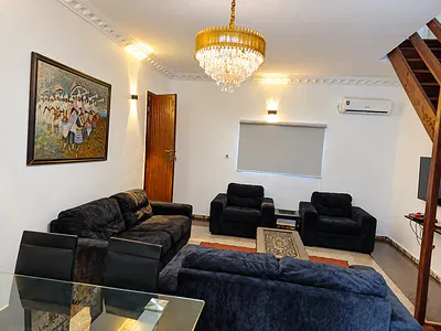 A Lovely 2 Bedrooms Duplex Furnished Service Apartment — By Ubiaja Street, Garki, Abuja