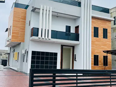 Exquisite 4 Bedroom Detached Duplex with Gym — Abraham Adesanya, Ajah, Lagos