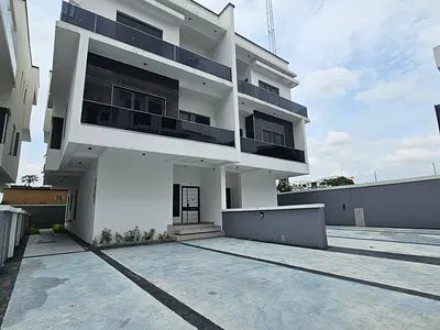 5 Bedroom Semi-Detached Duplex with Boys' Quarter — Ikeja GRA, Ikeja, Lagos