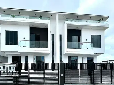 4 Bedroom Semi Detached Duplex with BQ Ocean View — Ajah, Lagos