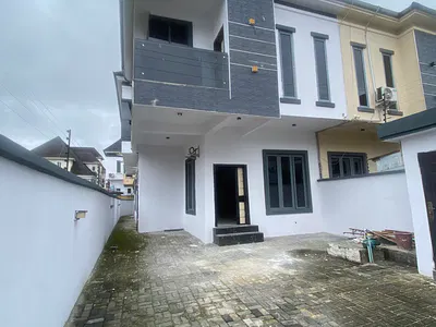 Luxury Sharp 4 Bedroom Semi Detached Duplex with BQ — Lekki, Lagos