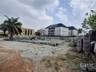 1,700 Square Meter Commercial Land with C of O — Around Family Worship Center, Wuye Abuja, Wuye, Abuja