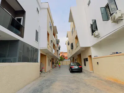 4 Bedroom Terraced Duplex with Garage and BQ — Ogudu, Lagos
