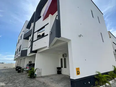 Very Good Value, Newly Built 4 Bedroom Maisonette with BQ — Lekki, Lagos