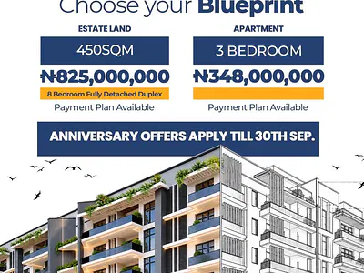 Residential Plot in a Serene and Most Secure Environment — Mshel Carlton Estate, Maitama District, Abuja